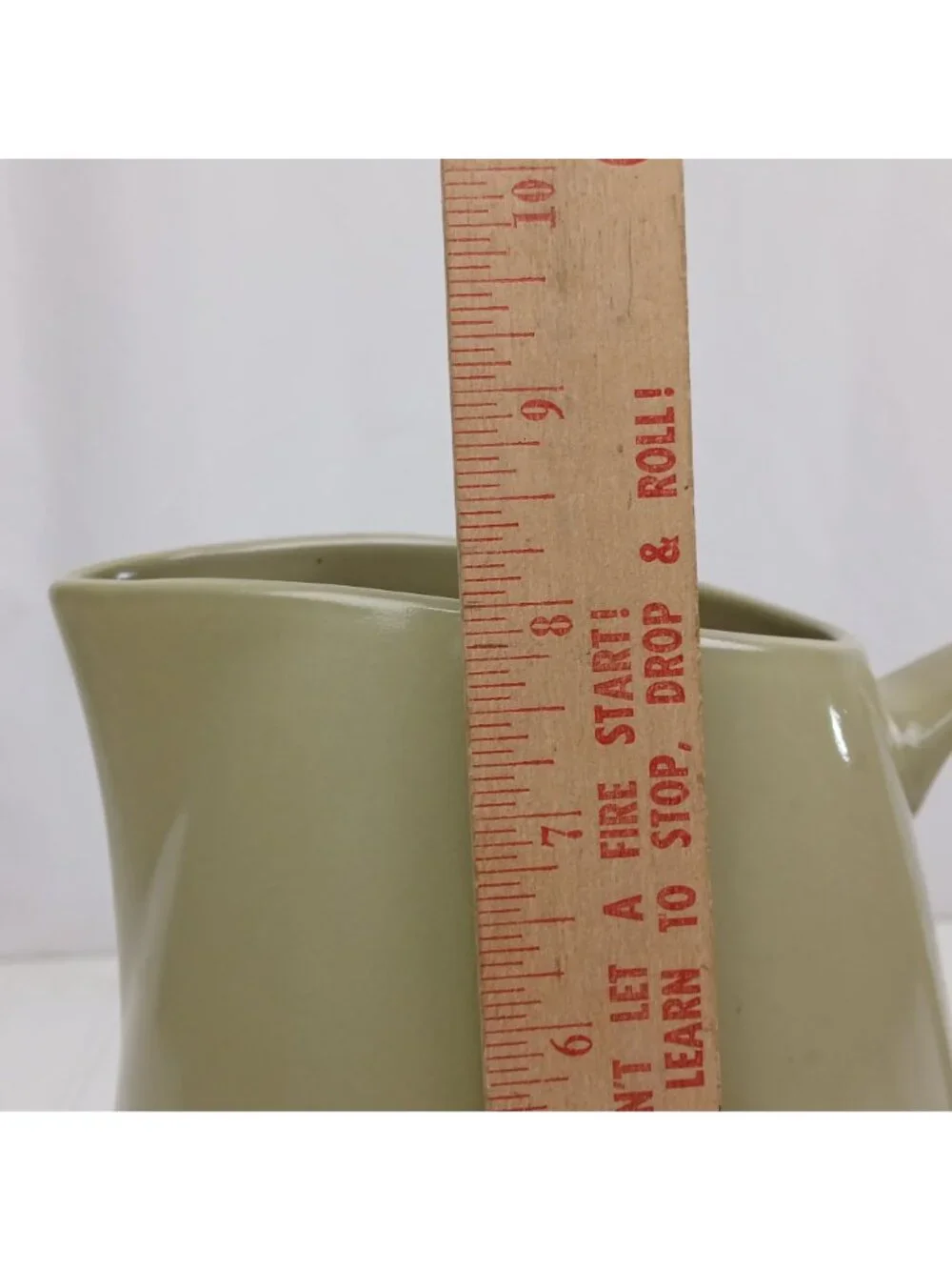 Dansk Green Liora Manne Pitcher Studio LM Stoneware